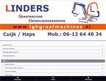 Tablet Screenshot of lghgraafmachines.nl
